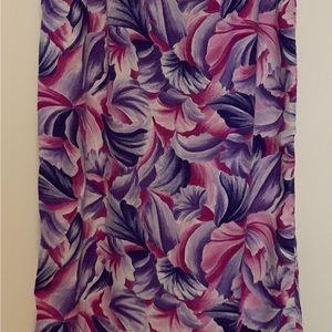 Vintage 1979 Sara Taylor Purple/Fuscia Skirt
